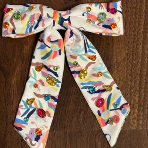 Brianna Cannon fiesta bow hair clip